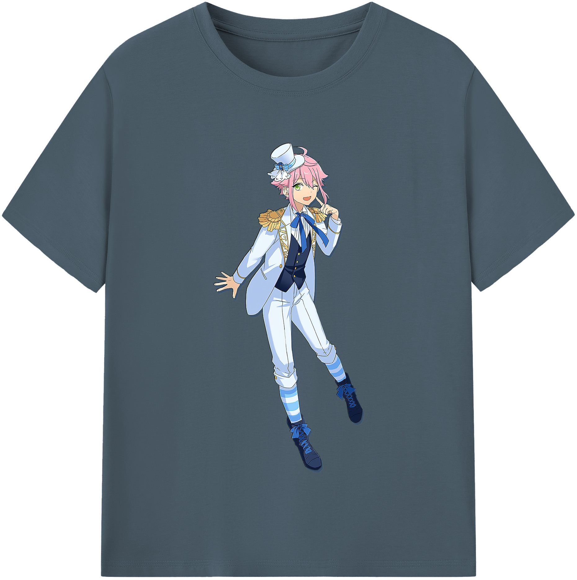 （画像用） あんさんぶるスターズ! Ensemble Stars 綿100％半袖Tシャツ（フロントプリント）